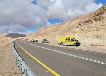 Un hombre de 40 años hallado muerto en una carretera en el desierto del Negev