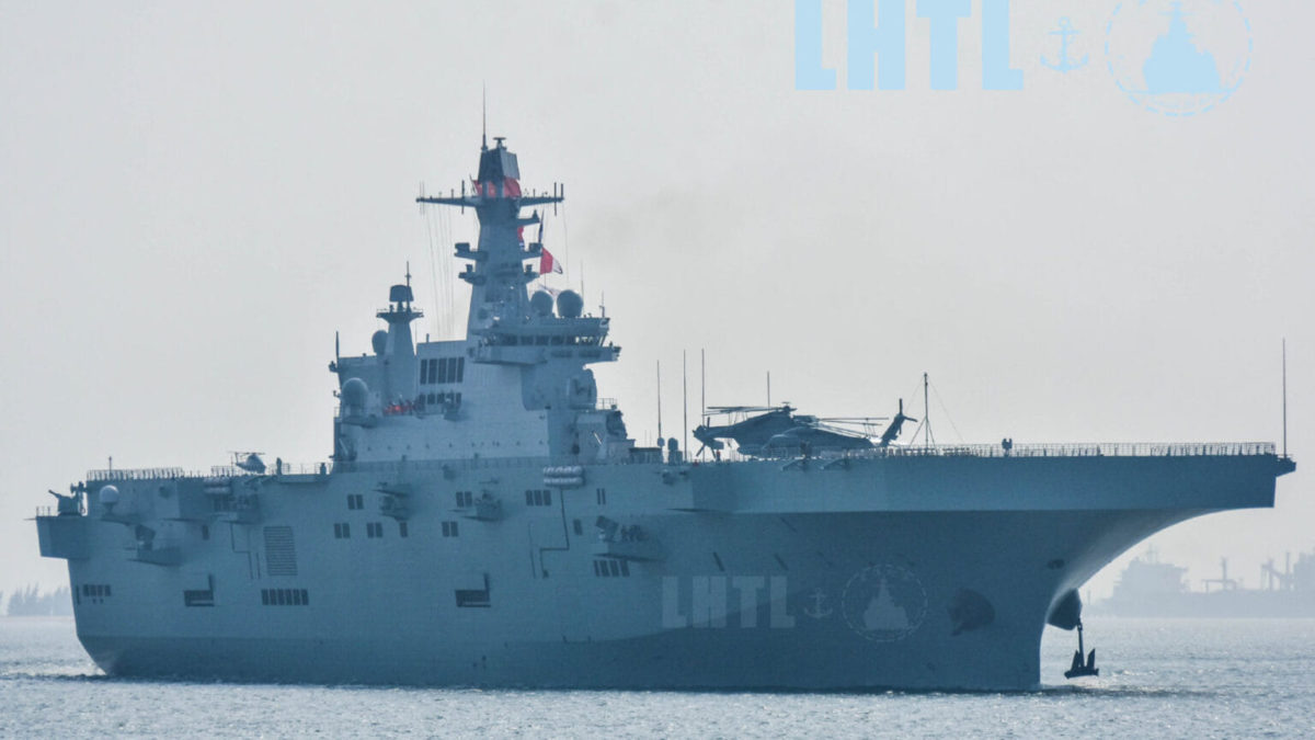 La Armada china encarga un nuevo buque de asalto de 30.000 toneladas