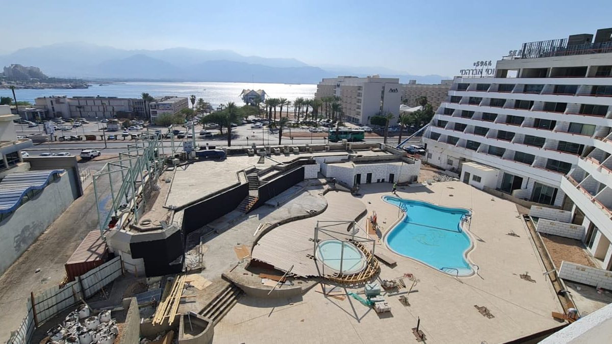 La construcción de hoteles en Israel está en auge
