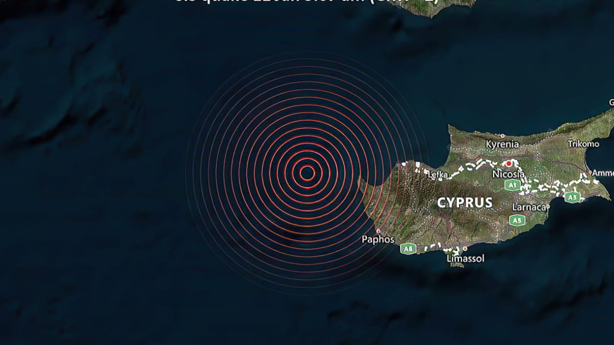 El terremoto de Chipre se siente también en Israel