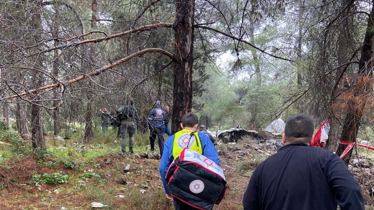 2 personas mueren en un accidente de avioneta en los montes de Judea