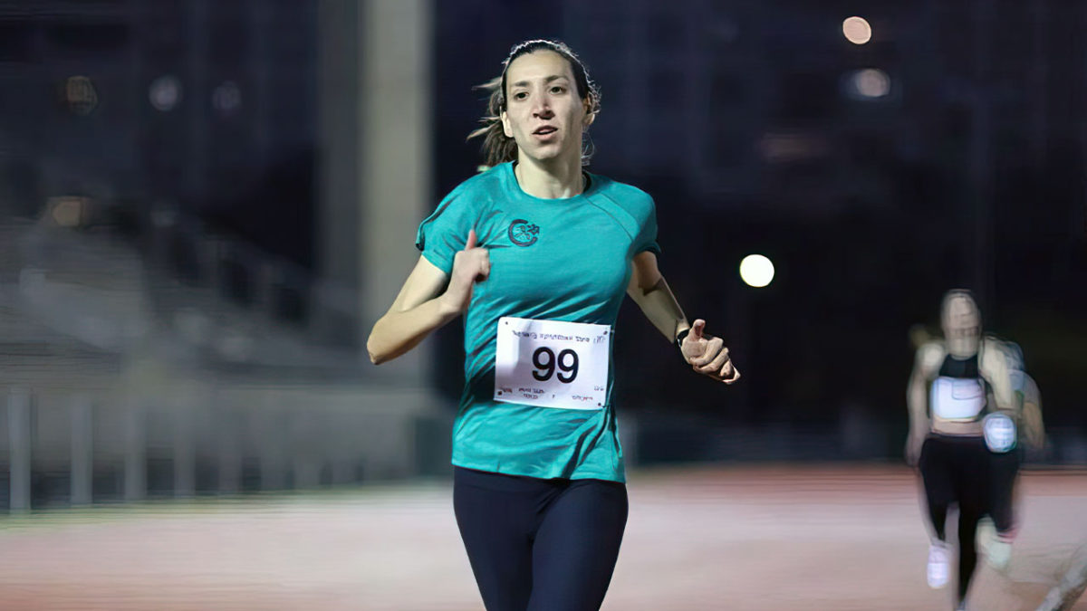 Una corredora drusa de 1.000 metros establece un récord para Israel