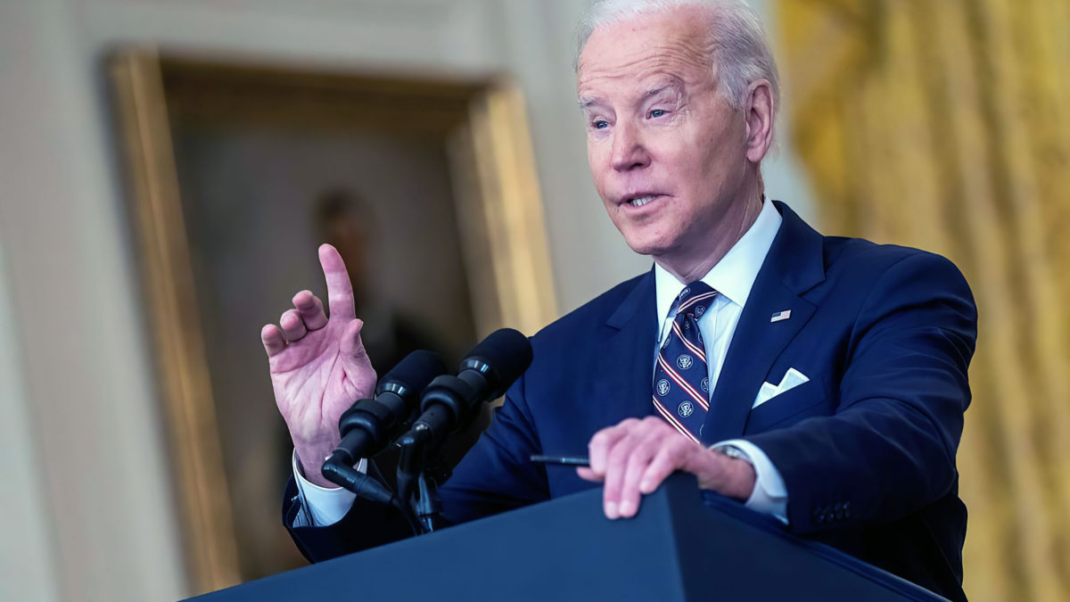 Texto completo del discurso de Biden sobre la incursión de Rusia en Ucrania