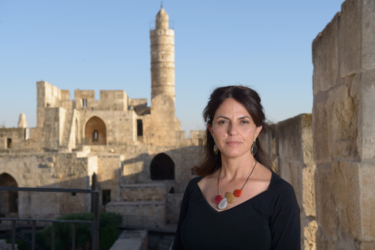 Eilat Lieber, director del Museo de la Torre de David, que actualmente está siendo sometido a un proyecto de renovación de 40 millones de dólares, cuya finalización está prevista para finales de 2022. (Cortesía: Yuval Yosef)