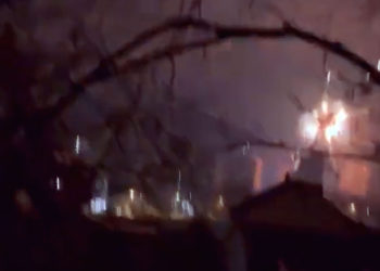 El aeropuerto de Kiev probablemente fue atacado