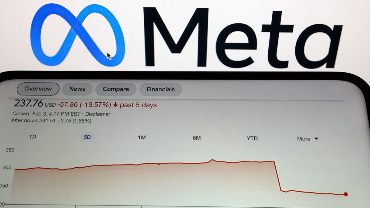 El valor del Meta se desploma en $200.000 millones