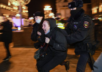 La ONU condena la detención de más de 1.800 manifestantes rusos contra la guerra