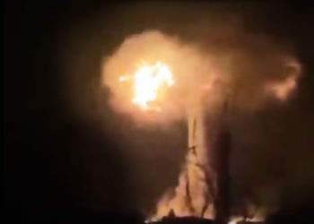 Las fuerzas rusas vuelan un gasoducto en la ciudad ucraniana de Kharkiv