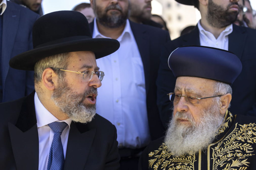 Principales rabinos de Israel rechazan legislación sobre la reforma de la conversión