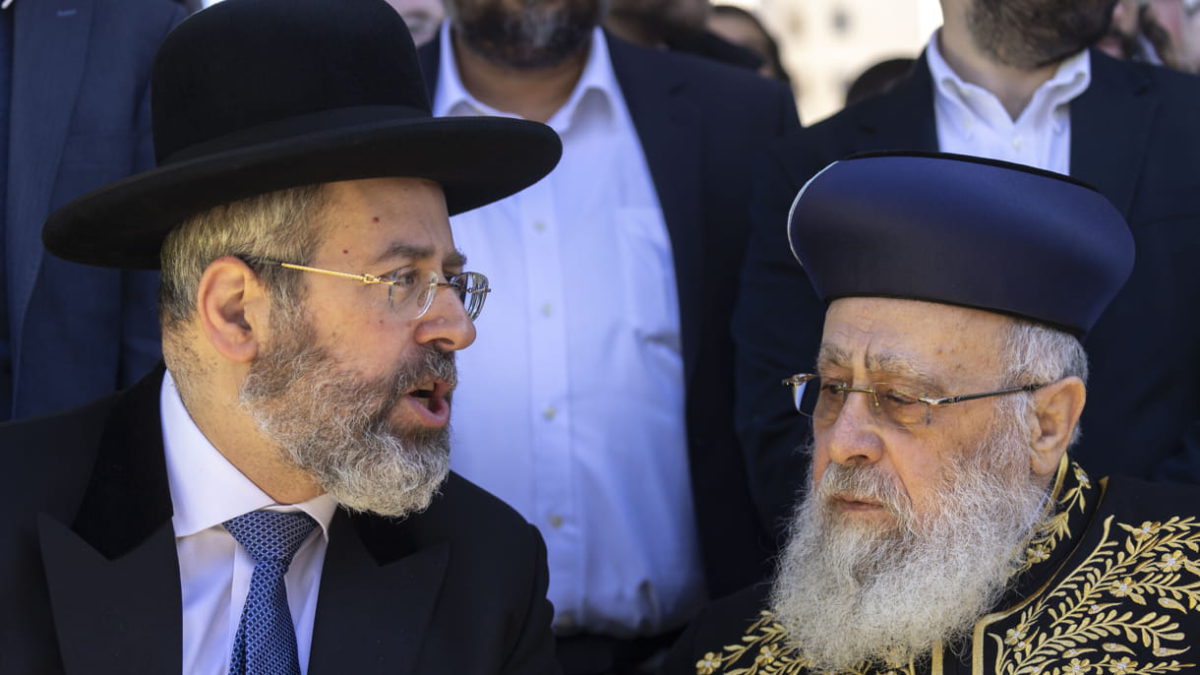 Principales rabinos de Israel rechazan legislación sobre la reforma de la conversión