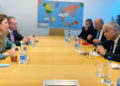 Se reúnen los ministros de Relaciones Exteriores de Israel y Ucrania