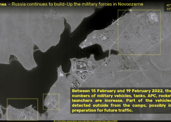 Las imágenes satelitales israelíes muestran la rápida expansión militar rusa en Crimea
