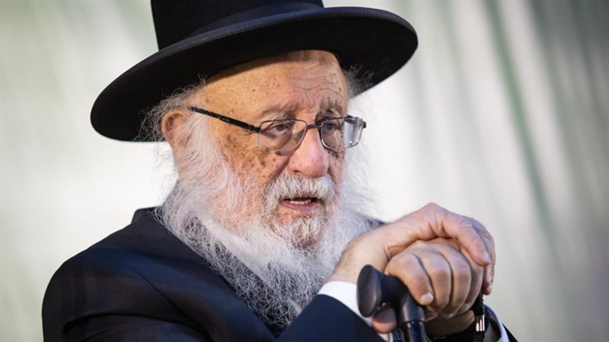 Prominente decano de yeshiva de Bnei Brak es hospitalizado