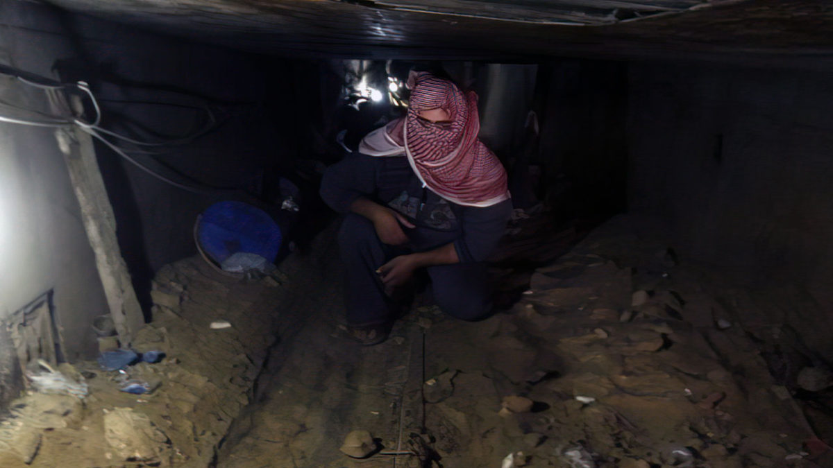 Un terrorista de Hamás muere en el derrumbe de un túnel en Gaza