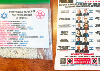 Volantes antisemitas en Colleyville: lugar de reciente ataque a una sinagoga en Texas