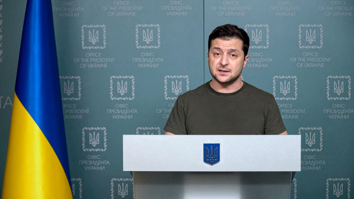 Zelensky requiere el ingreso "inmediato" de Ucrania en la Unión Europea