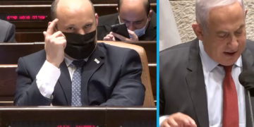 Bennett tacha a Netanyahu de "loco" durante discusión en la Knesset