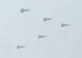 Nueve aviones de combate chinos sobrevuelan la zona de defensa aérea de Taiwán