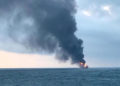 Petrolero de bandera moldava es alcanzado por un misil frente a la costa ucraniana