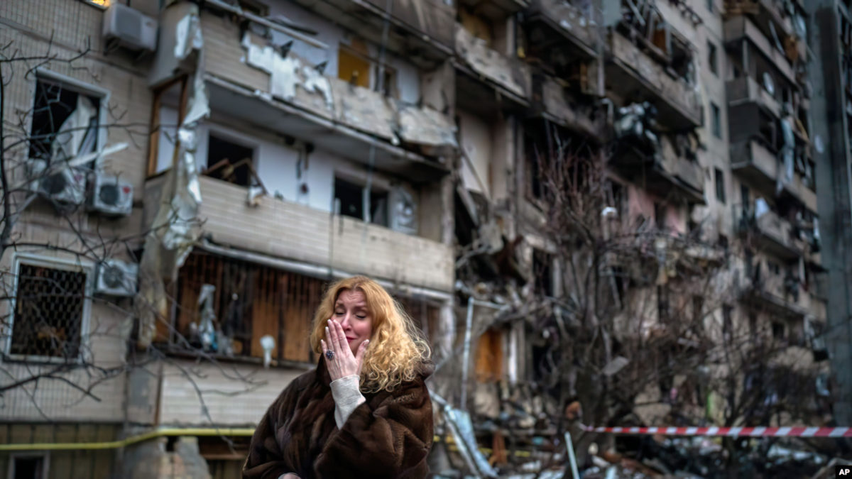 Una residente de Kiev dice que el suministro de alimentos se está agotando