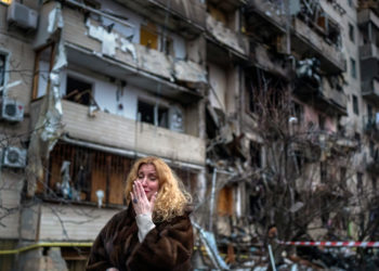 Una residente de Kiev dice que el suministro de alimentos se está agotando