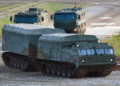 Ejército ucraniano destruye un raro vehículo de transporte de orugas ruso
