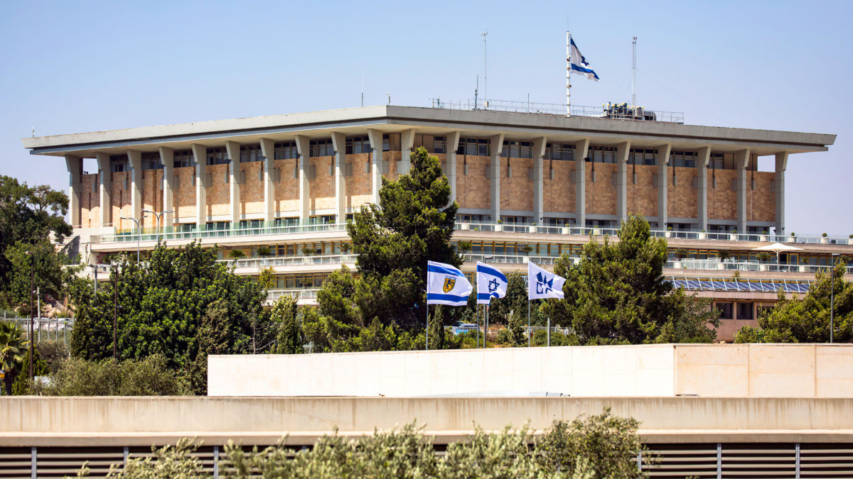 Preparativos para el discurso de Zelensky ante la Knesset