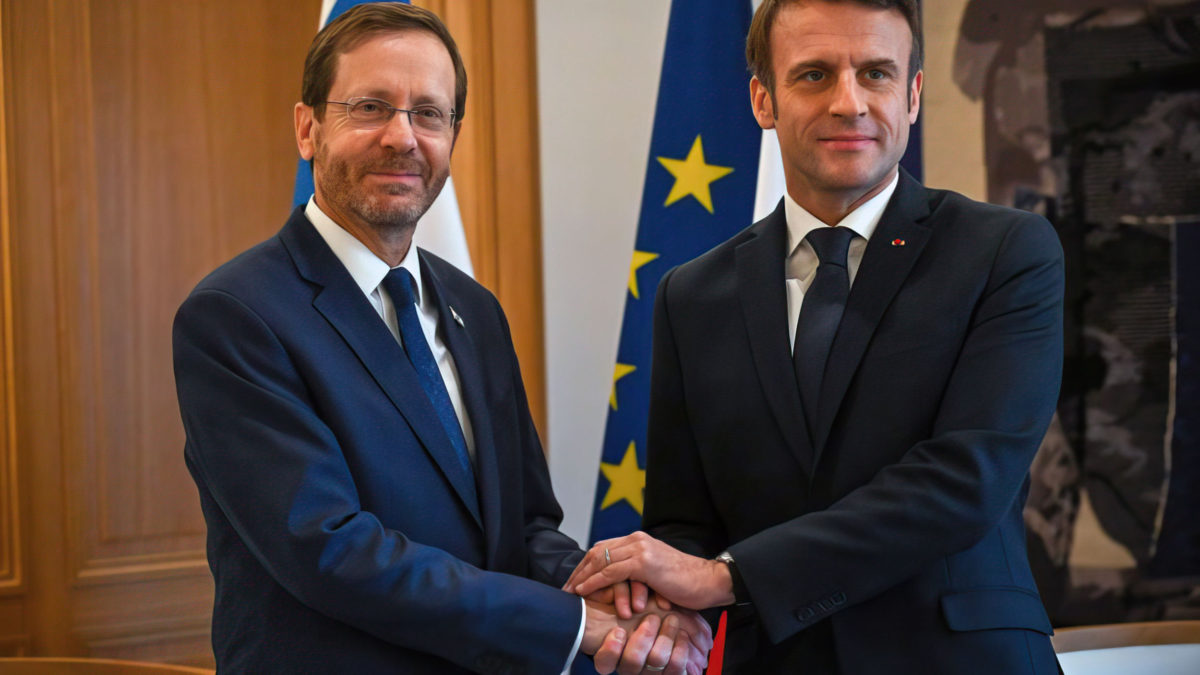 Herzog se reúne con Macron en París antes de la ceremonia conmemorativa de Toulouse
