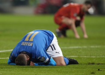 Italia es humillada por Macedonia del Norte y se pierde su segundo Mundial de fútbol consecutivo