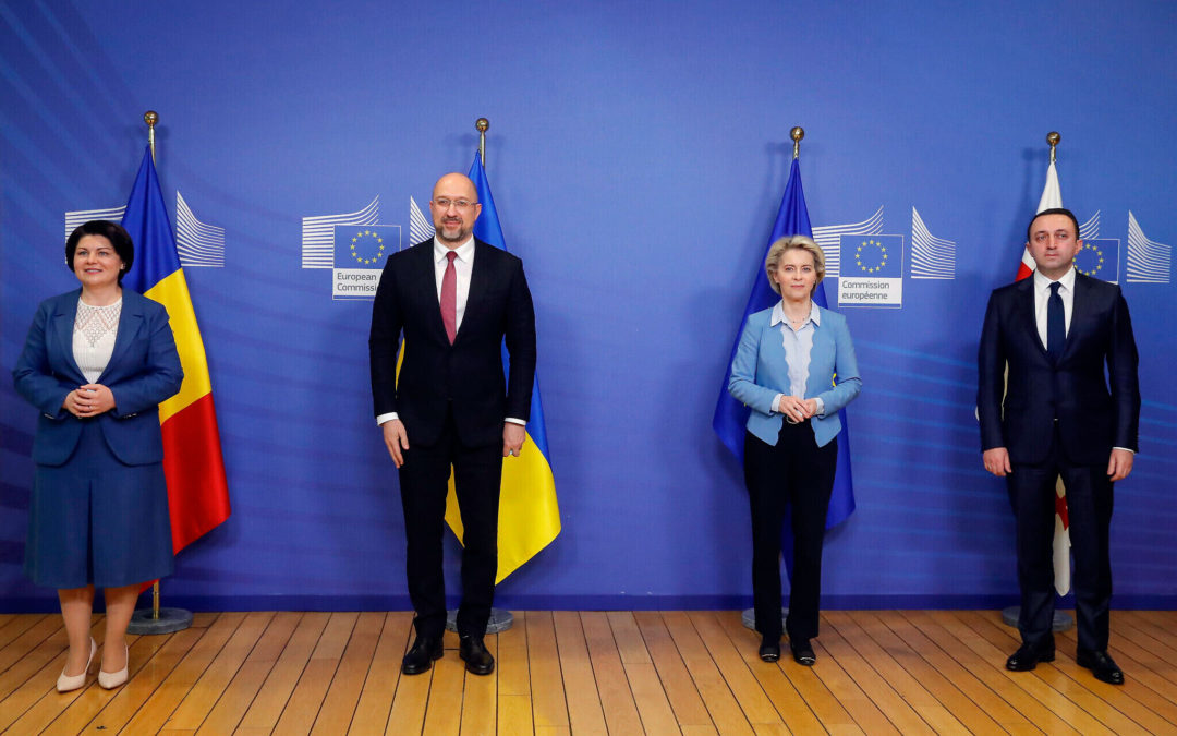 Moldavia y Georgia pedirán el ingreso en la UE en medio de la invasión rusa de Ucrania