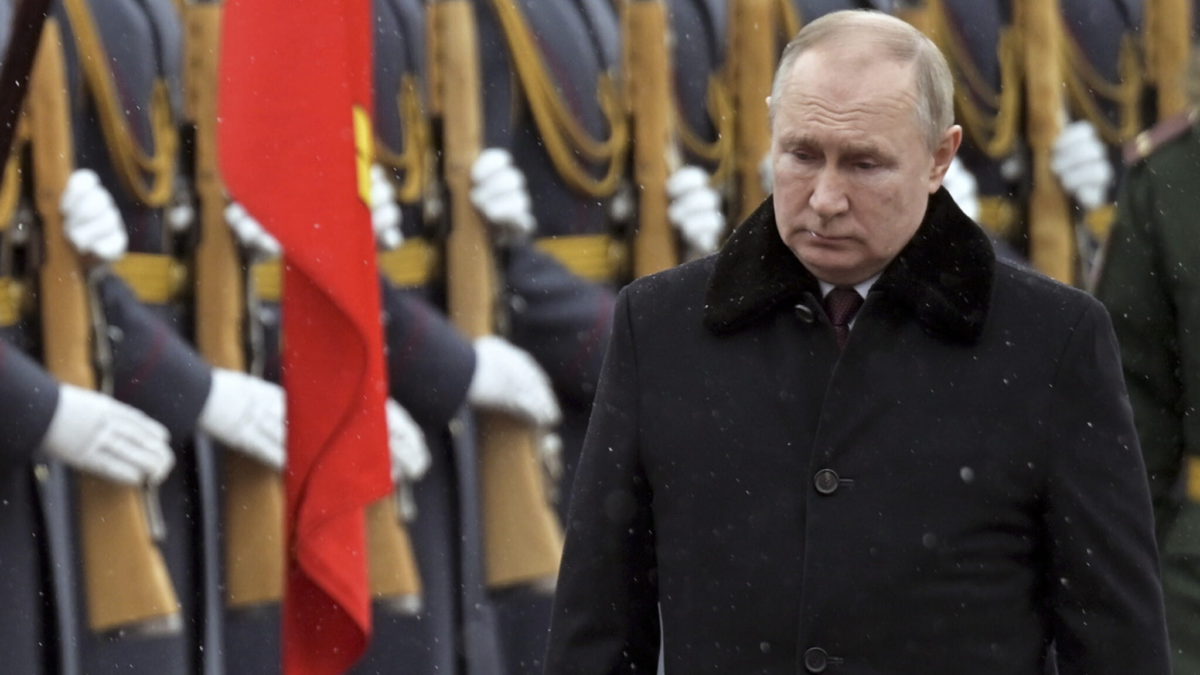 Putin está haciendo una purga interna de generales y personal de inteligencia