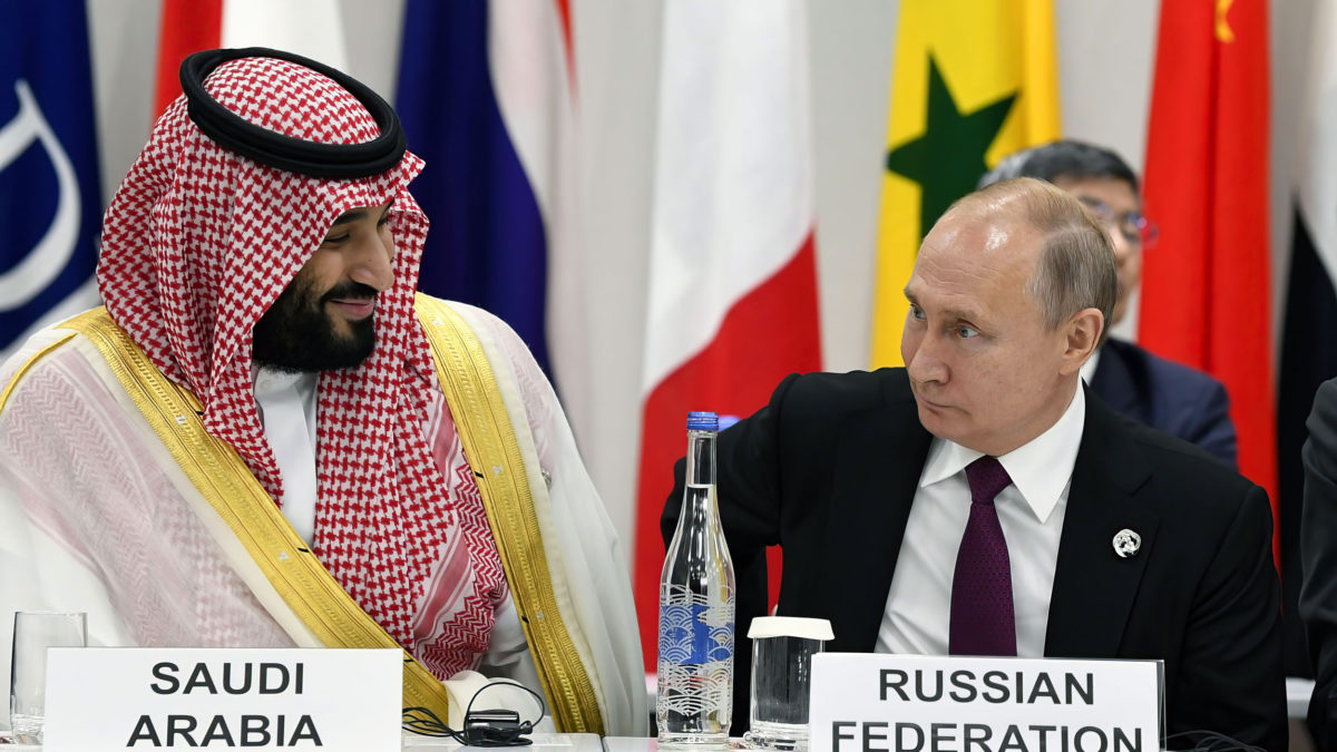 El príncipe heredero saudí ofrece a Putin su mediación en la guerra