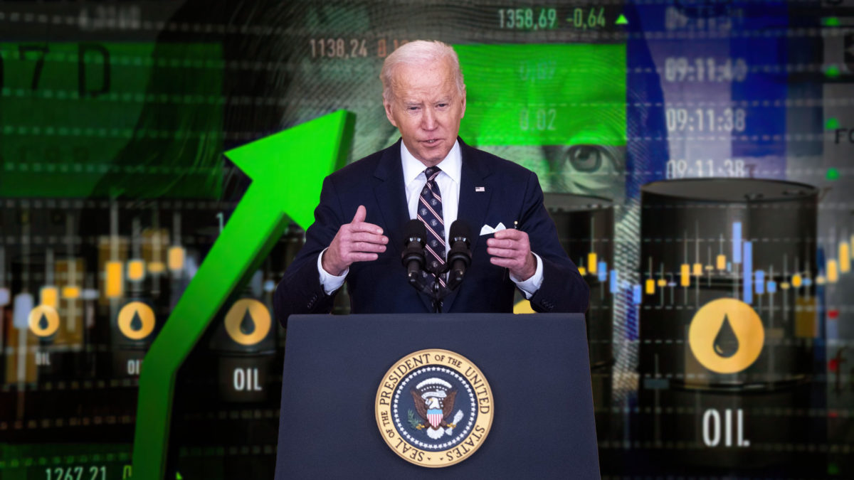 Precio del petróleo se dispara cuando Biden anuncia la prohibición total de las importaciones rusas de energía