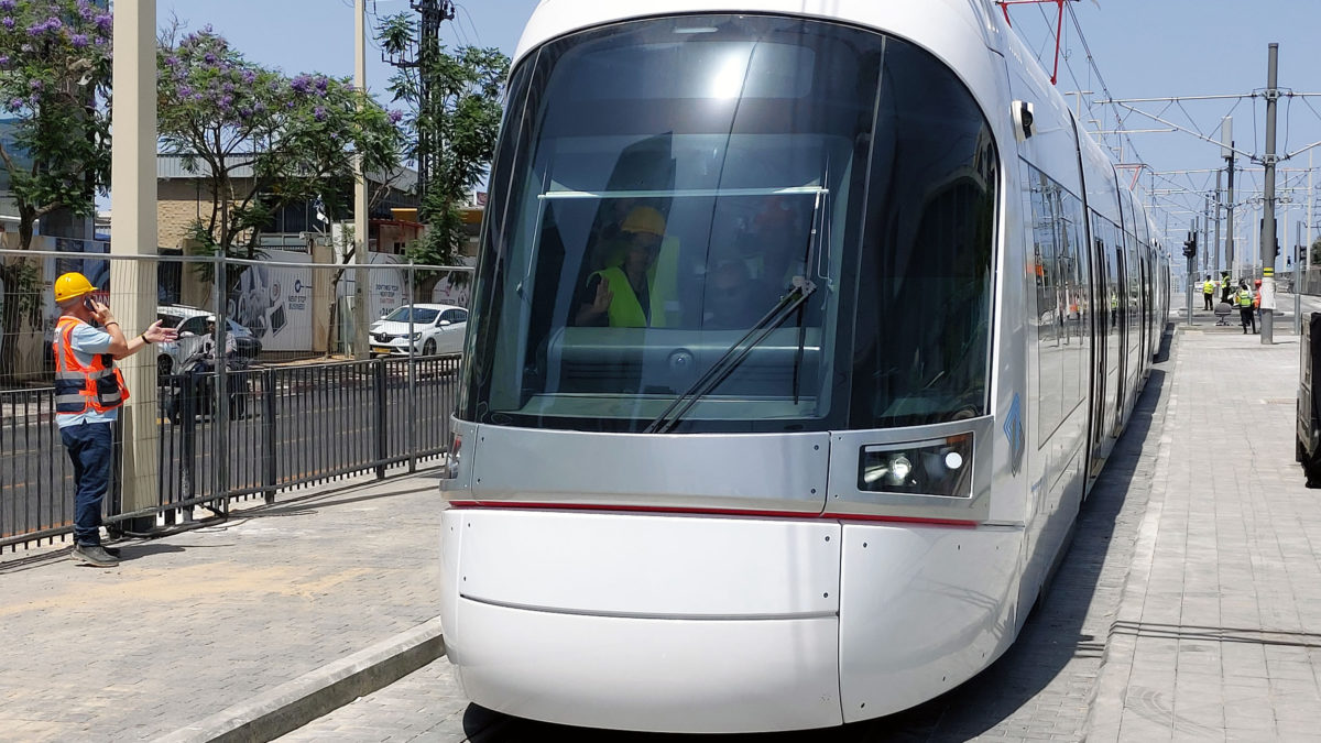 La puesta en marcha del tren ligero de Tel Aviv se retrasa hasta 2023