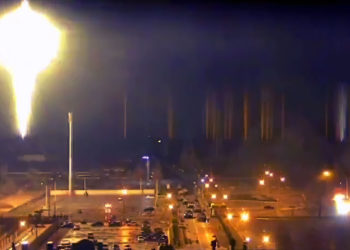 Rusia culpa a Ucrania del incendio de la central nuclear de Zaporizhzhia