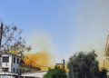 Fuga química en el kibutz Dalia produce una nube naranja