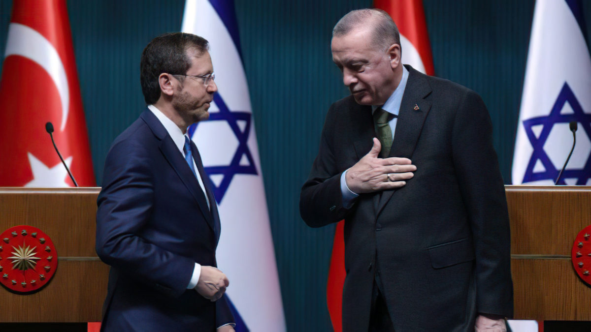 Si Erdogan honra a Herzog no es por amor a Israel