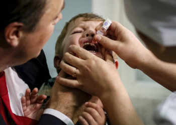 Un mes después del inicio de la operación: Tasa de inmunización cero contra el virus de la polio