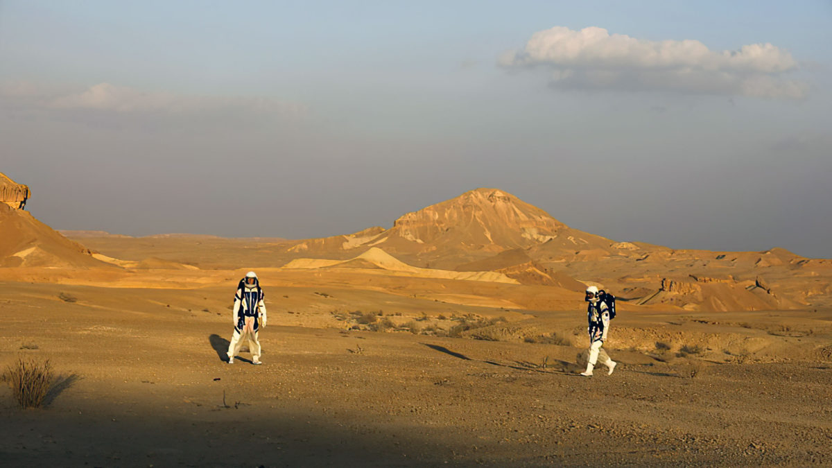 El Néguev se convierte en Marte para un nuevo espectáculo israelí-alemán
