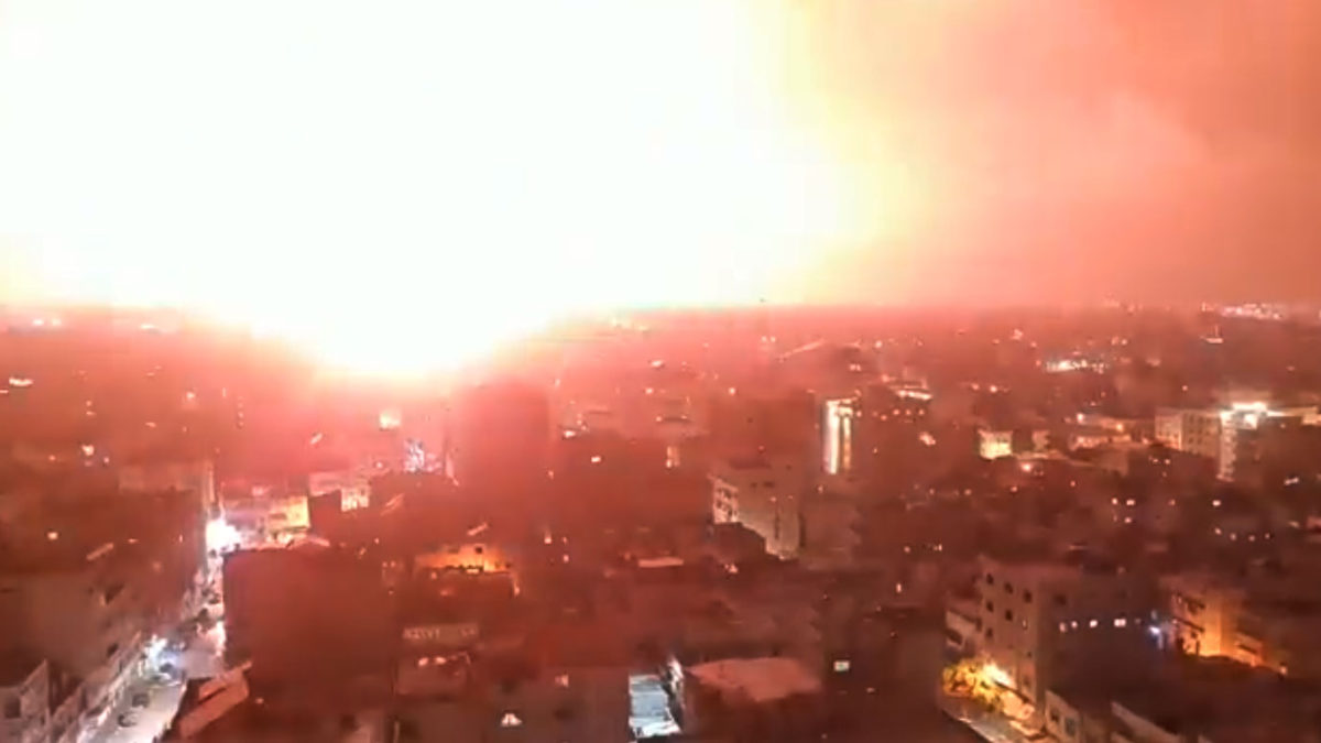 Israel ataca objetivos terroristas en Gaza después del lanzamiento de un cohete