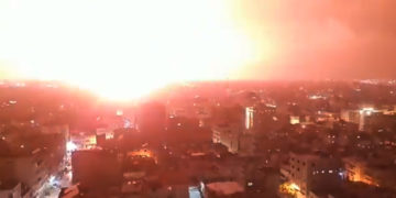 Israel ataca objetivos terroristas en Gaza después del lanzamiento de un cohete