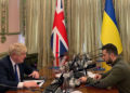 Boris Johnson en Kiev para una “muestra de solidaridad” con Ucrania