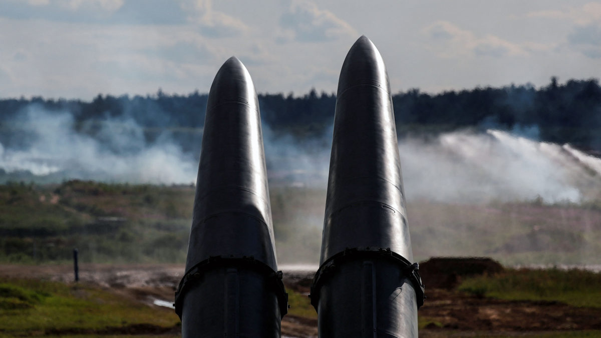 Rusia despliega lanzadores Iskander en la frontera de Ucrania