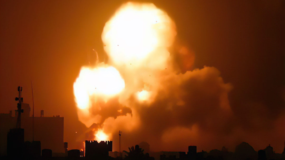 Israel atacó depósito de armas de Hamás en Gaza
