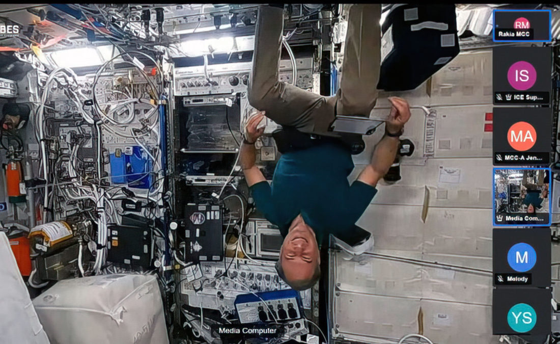 Astronauta israelí Eytan Stibbe se prepara para Pésaj en el espacio
