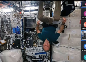 Astronauta israelí Eytan Stibbe se prepara para Pésaj en el espacio