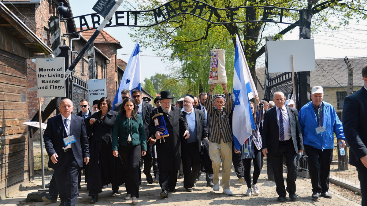 Marcha de los Vivos: puede ser el último año en que asistan supervivientes del Holocausto