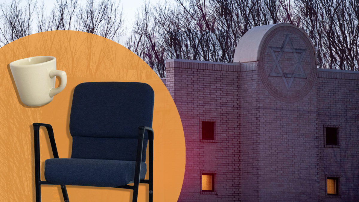 La silla que un rabino de Texas lanzó a su secuestrador se dirige a un museo