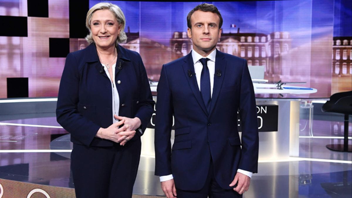 Francia: Macron y Le Pen se dirigen a la segunda vuelta