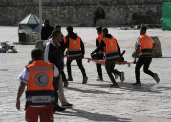 Árabe herido en los disturbios en el Monte del Templo en estado crítico